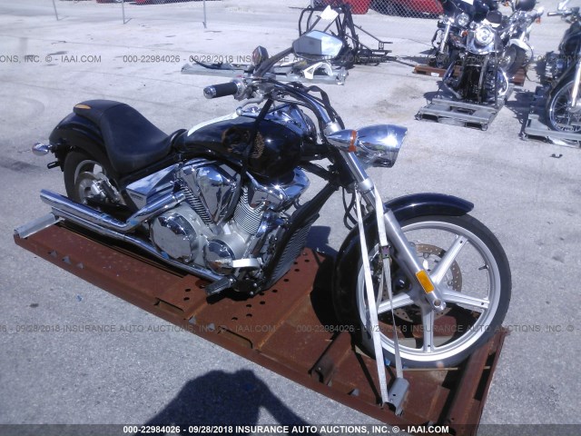 JH2SC670XAK000061 - 2010 HONDA VT1300 CS BLACK photo 1