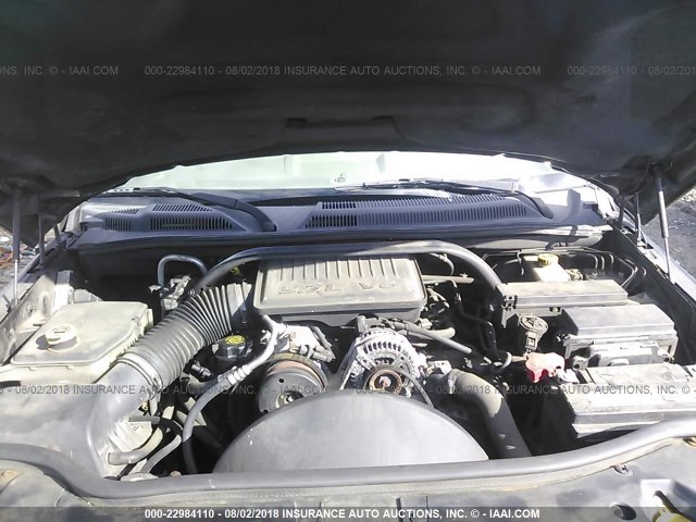1J8HG48K96C104501 - 2006 JEEP COMMANDER GRAY photo 10