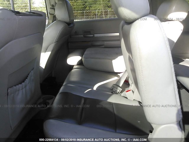 1A8HW58208F142743 - 2008 CHRYSLER ASPEN LIMITED WHITE photo 8