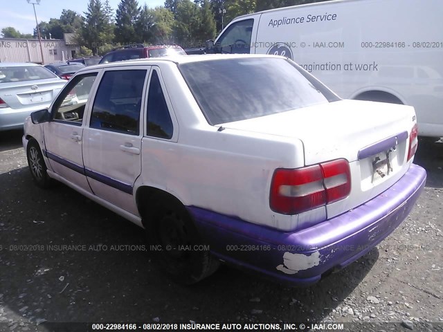 YV1LS5578W1485124 - 1998 VOLVO S70 WHITE photo 3