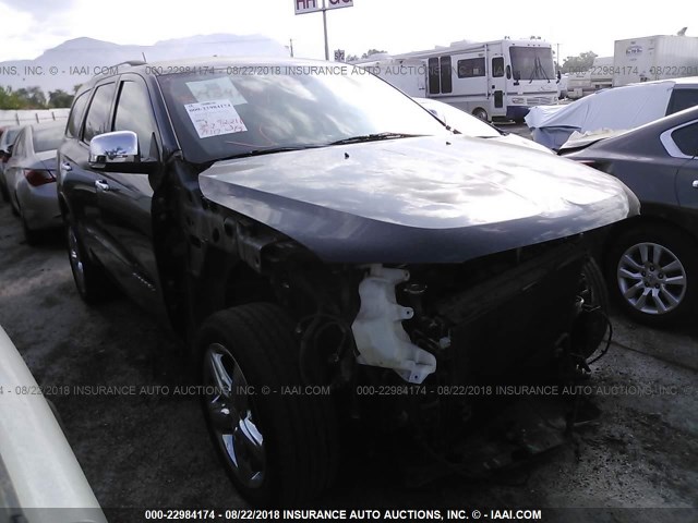 1C4RDJEGXDC682901 - 2013 DODGE DURANGO CITADEL BLACK photo 1