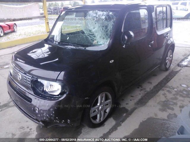 JN8AZ28R69T118059 - 2009 NISSAN CUBE S/SL PURPLE photo 2