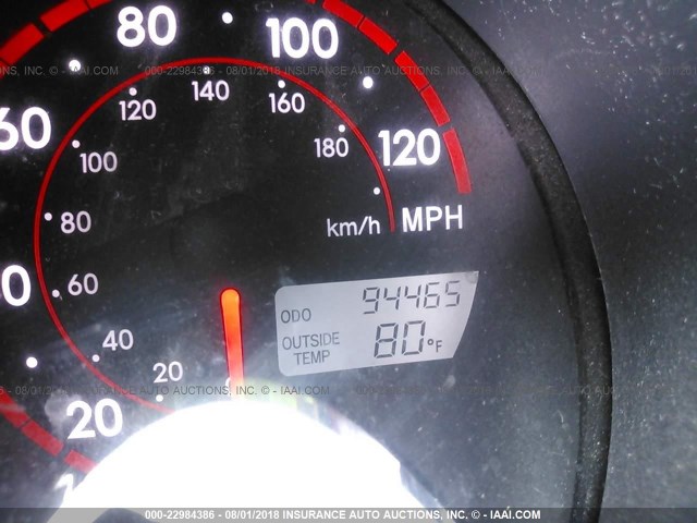 2T1KR32E08C702393 - 2008 TOYOTA COROLLA MATRIX XR RED photo 7