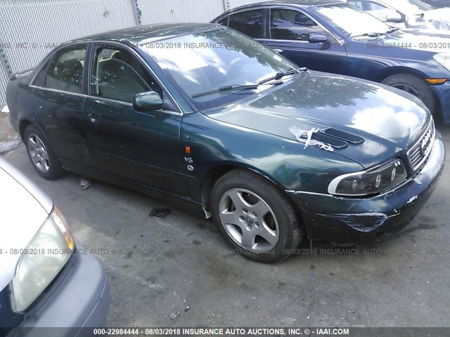 WAUDA88D1TA049031 - 1996 AUDI A4 GREEN photo 1