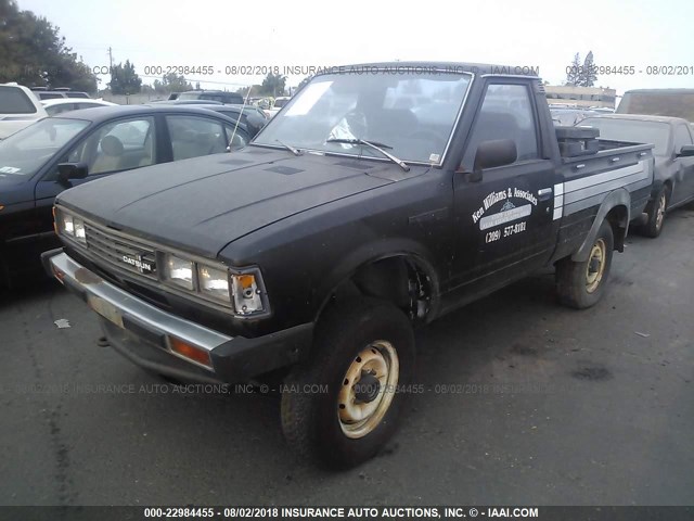 HY720265507 - 1980 DATSUN PICK UP 4X4  BLACK photo 2