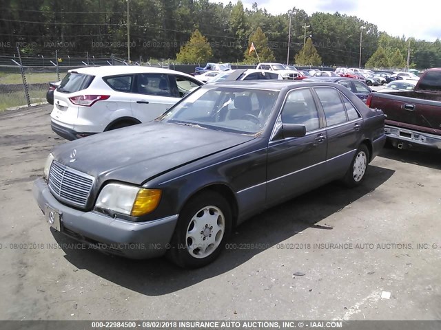 WDBGB34E7NA034808 - 1992 MERCEDES-BENZ 300 SD BLACK photo 2