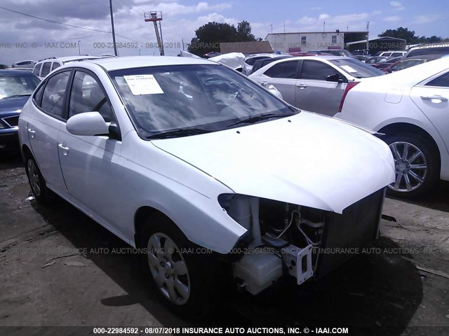 KMHDU46D69U589807 - 2009 HYUNDAI ELANTRA GLS/SE WHITE photo 1