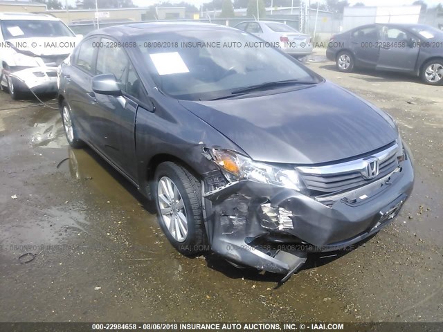 19XFB2F91CE041089 - 2012 HONDA CIVIC EXL 灰色 照片 6