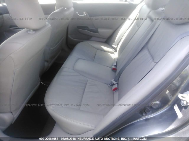 19XFB2F91CE041089 - 2012 HONDA CIVIC EXL 灰色 照片 8