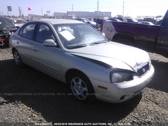 KMHDN45D83U696265 - 2003 HYUNDAI ELANTRA GLS/GT Champagne photo 1