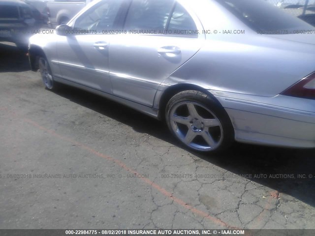 WDBRF54H96A829962 - 2006 MERCEDES-BENZ C GENERATION 2006 280 SILVER photo 6