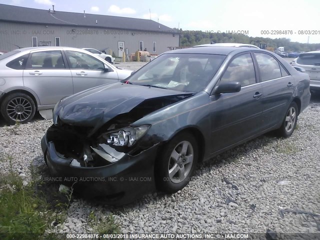 4T1BF30K42U501202 - 2002 TOYOTA CAMRY LE/XLE/SE Yaşıl foto 2