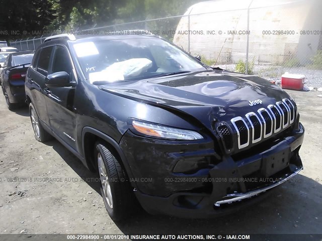 1C4PJMDS3GW104651 - 2016 JEEP CHEROKEE LIMITED GRAY photo 1