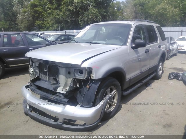 1FMZU63K83ZA31830 - 2003 FORD EXPLORER XLT/XLT SPORT/NBX ვერცხლისფერი ფოტო 2