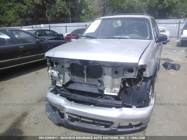 1FMZU63K83ZA31830 - 2003 FORD EXPLORER XLT/XLT SPORT/NBX ვერცხლისფერი ფოტო 6