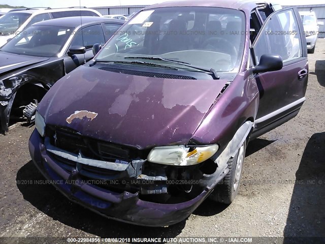 2B4GP45G1XR411797 - 1999 DODGE CARAVAN SE/SPORT PURPLE photo 2