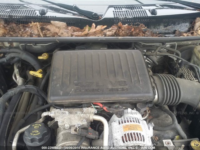 1J4GW48N24C384463 - 2004 JEEP GRAND CHEROKEE LAREDO/COLUMBIA/FREEDOM 银色 照片 10