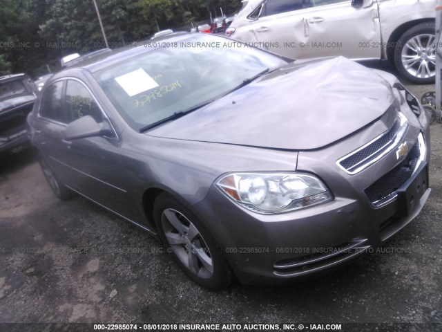 1G1ZC5E13BF251889 - 2011 CHEVROLET MALIBU 1LT GRAY photo 1