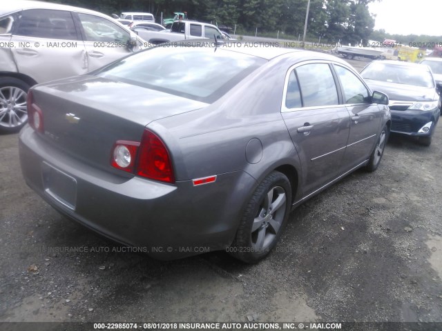 1G1ZC5E13BF251889 - 2011 CHEVROLET MALIBU 1LT GRAY photo 4