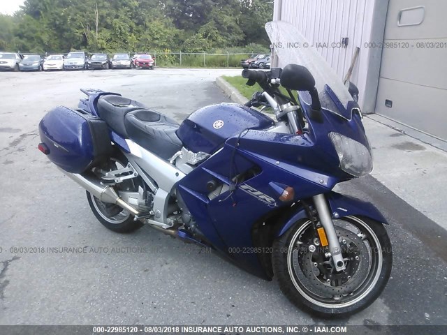 JYARP09E65A001362 - 2005 YAMAHA FJR1300 A BLUE photo 1