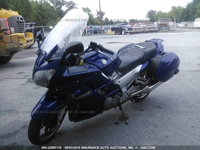 JYARP09E65A001362 - 2005 YAMAHA FJR1300 A BLUE photo 2