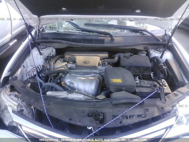 4T1BF1FK4EU400838 - 2014 TOYOTA CAMRY L/SE/LE/XLE 白色 照片 10