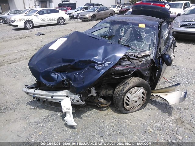 1G8ZR1279XZ257171 - 1999 SATURN SC2 BLUE photo 6