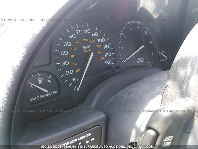 1G8ZR1279XZ257171 - 1999 SATURN SC2 BLUE photo 7