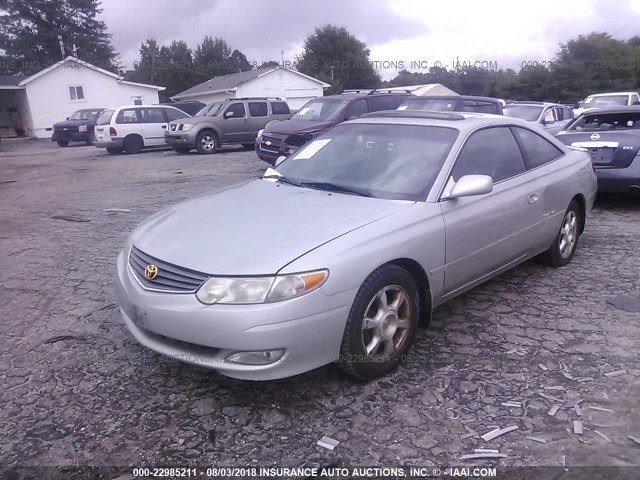 2T1CF22P02C599590 - 2002 TOYOTA CAMRY SOLARA SE/SLE Gümüş foto 2