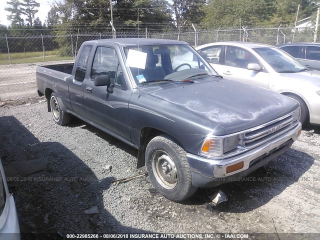 JT4RN93P5M5033994 - 1991 TOYOTA PICKUP 1/2 TON EXTRA LONG WHEELBASE DLX GRAY photo 1