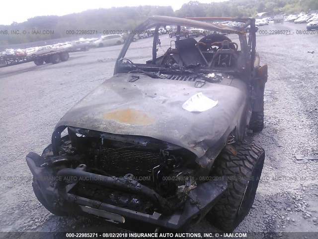 1C4AJWAG4DL520514 - 2013 JEEP WRANGLER SPORT 灰色 照片 6