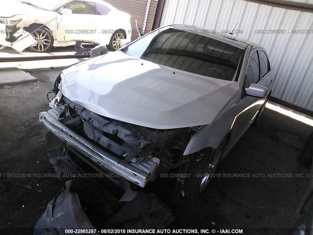 3FAHP0KC4AR230511 - 2010 FORD FUSION SPORT SILVER photo 2