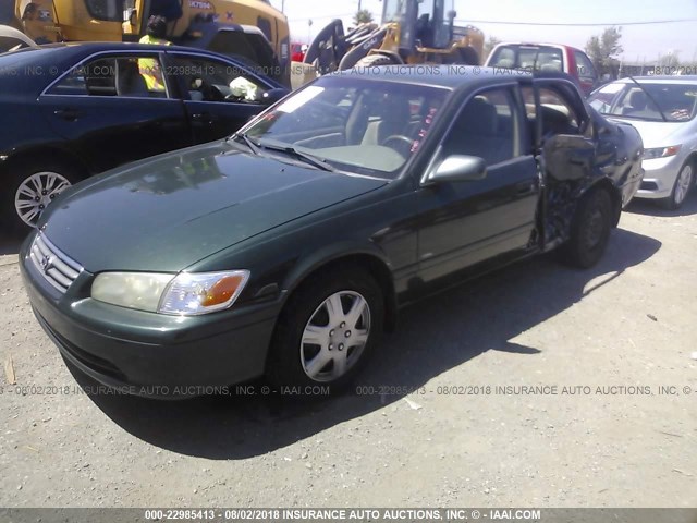 JT2BG22K010558472 - 2001 TOYOTA CAMRY CE/LE/XLE 绿色 照片 2