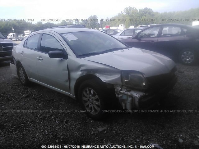 4A3AB36F88E016891 - 2008 MITSUBISHI GALANT ES WHITE photo 1