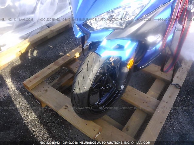 JKAEXKH1XJDA13548 - 2018 KAWASAKI EX400 BLUE photo 5