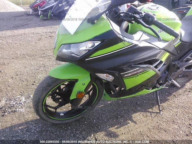 JKAEX8A17DDA07949 - 2013 KAWASAKI EX300 A GREEN photo 5