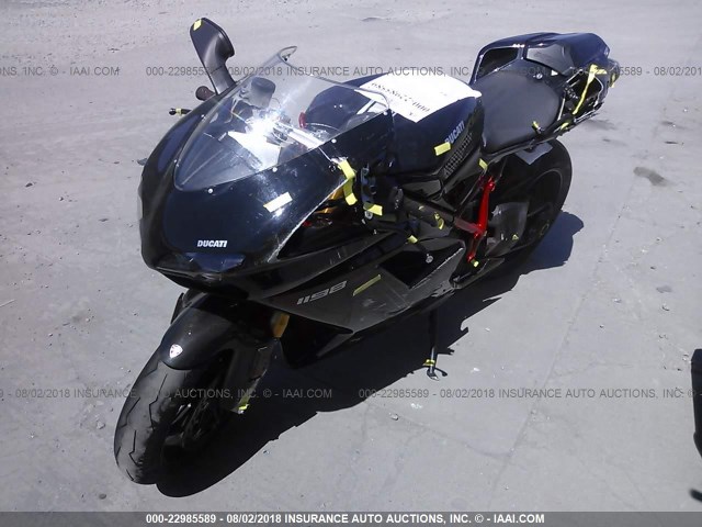 ZDM1XBLW9BB030234 - 2011 DUCATI SUPERBIKE 1198 BLACK photo 2