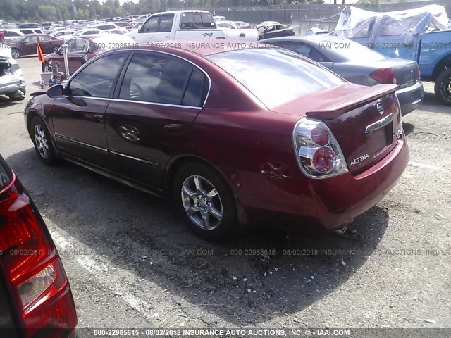 1N4BL11D85N466069 - 2005 NISSAN ALTIMA SE/SL/SE-R RED photo 3