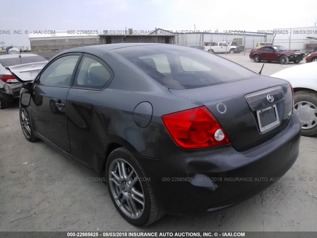 JTKDE177470153124 - 2007 TOYOTA SCION TC 灰色 照片 3