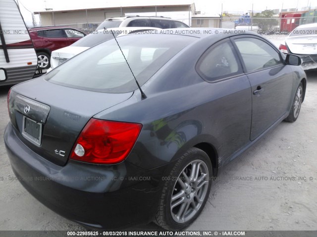 JTKDE177470153124 - 2007 TOYOTA SCION TC 灰色 照片 4