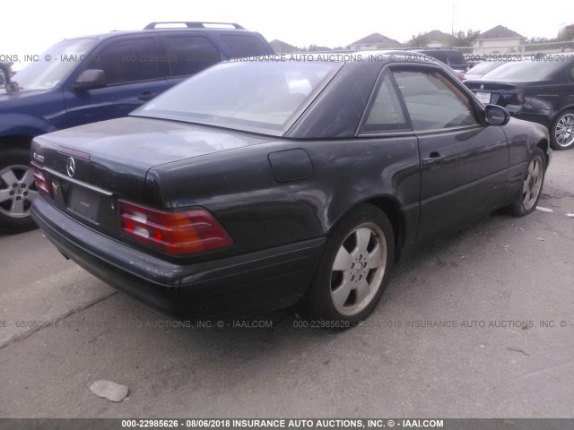 WDBFA68F2XF172524 - 1999 MERCEDES-BENZ SL 500 BLACK photo 4