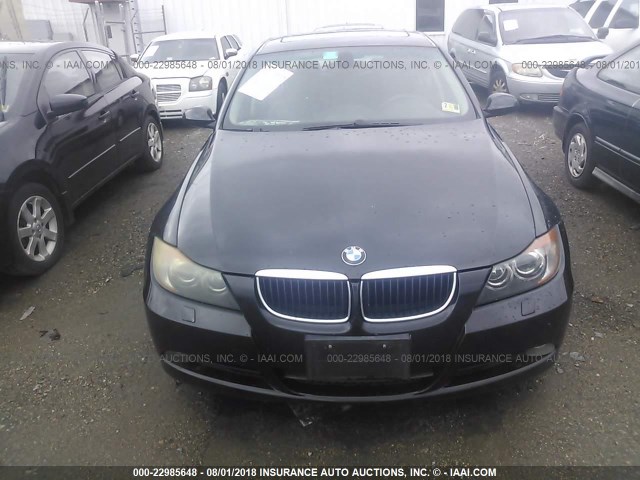 WBAVC93567KX53049 - 2007 BMW 328 XI BLACK photo 6