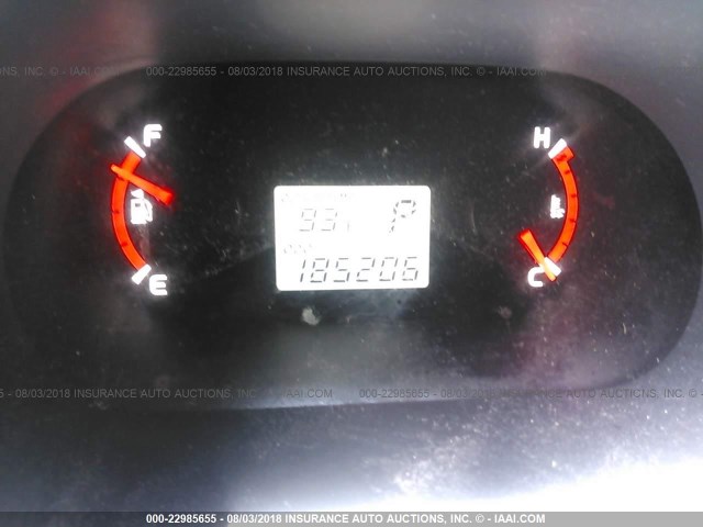 2T1KU40E89C186776 - 2009 TOYOTA COROLLA MATRIX  BLUE photo 7