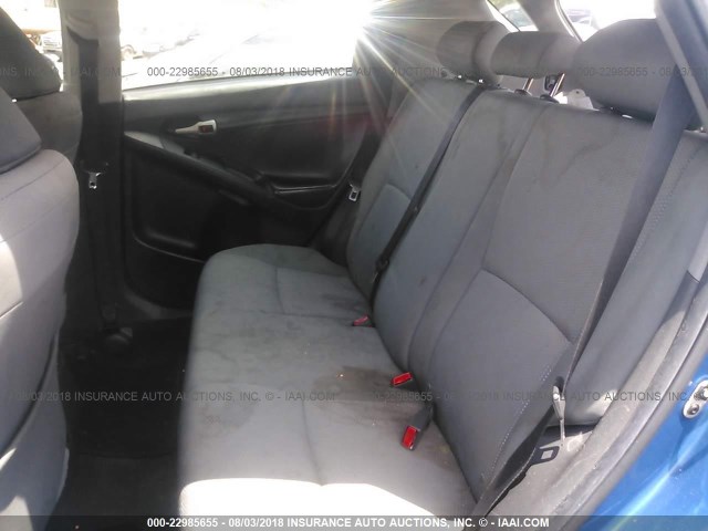 2T1KU40E89C186776 - 2009 TOYOTA COROLLA MATRIX  BLUE photo 8