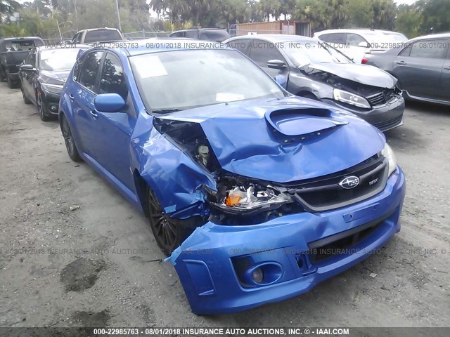 JF1GR7E6XCG242497 - 2012 SUBARU IMPREZA WRX BLUE photo 6