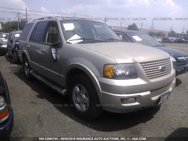 1FMPU19546LA72393 - 2006 FORD EXPEDITION LIMITED GOLD photo 1