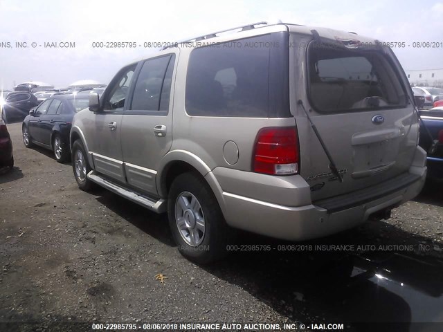 1FMPU19546LA72393 - 2006 FORD EXPEDITION LIMITED GOLD photo 3