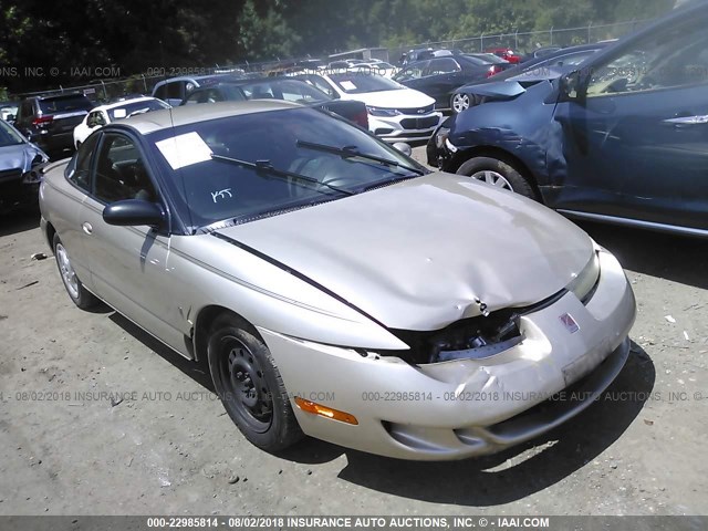 1G8ZH1271XZ179861 - 1999 SATURN SC2 TAN photo 1