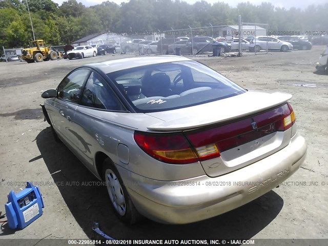 1G8ZH1271XZ179861 - 1999 SATURN SC2 TAN photo 3