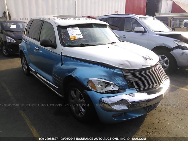 3C8FY4BB01T596190 - 2001 CHRYSLER PT CRUISER BLUE photo 1